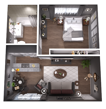 at Tuscany Villas Apartments, California, 91791